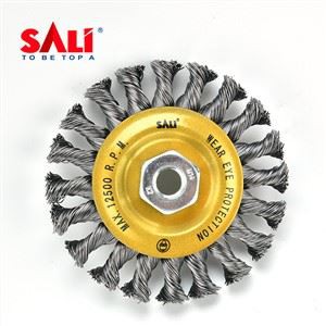Sali Round Twisted Wire Brush Industrielle Rengøringsbørster Til Polering